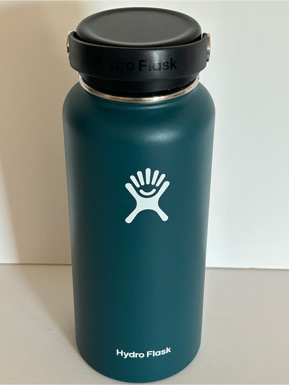 Hydro Flask Teal & Black Wide-Mouth Bottle